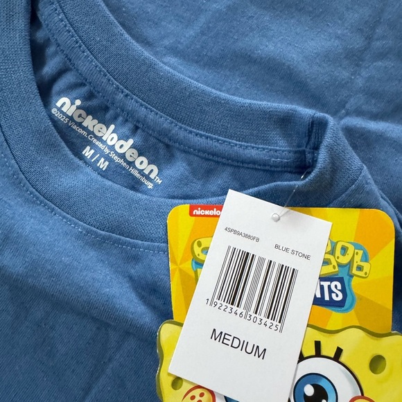 Nickelodeon SpongeBob Square Pants T Shirt Men Size Medium New - Picture 4 of 4